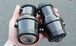 27 849 р. Универсальная противотуманная фара Hella Micro DE 1NL 008 090-017 с пыльником Jeep Compass MP дорестайлинг (2016-2022) (Без пыльника)  с доставкой в г. Керчь. Увеличить фотографию 2