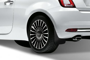 2 379 р. Брызговики задние Frosch Fiat 500 312,FF дорестайлинг хэтчбэк 3 дв. (2007-2015)  с доставкой в г. Керчь. Увеличить фотографию 2
