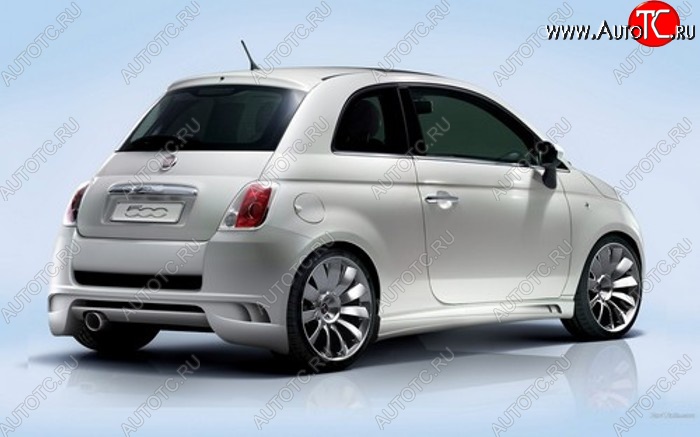 14 199 р. Пороги накладки Tornado Fiat 500 312,FF дорестайлинг хэтчбэк 3 дв. (2007-2015)  с доставкой в г. Керчь