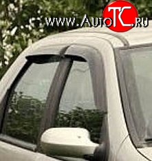 999 р. Комплект дефлекторов окон (ветровиков) 4 шт. Russtal Fiat Albea 170 седан (2002-2012)  с доставкой в г. Керчь
