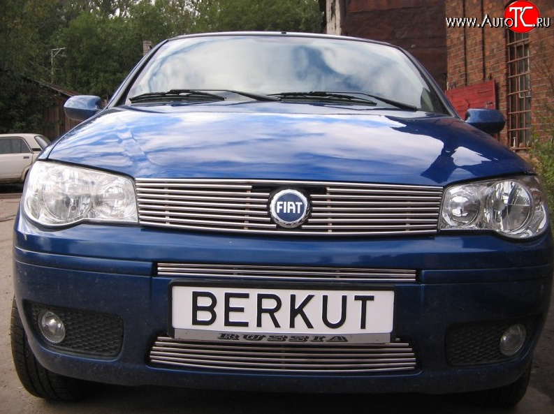 4 399 р. Декоративная вставка решетки радиатора Berkut Fiat Albea 170 седан (2002-2012)  с доставкой в г. Керчь