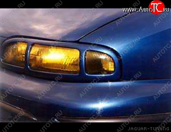 6 579 р. Реснички на фары Jaguar Fiat Bravo 182 хэтбэк 3 дв. (1995-2001)  с доставкой в г. Керчь
