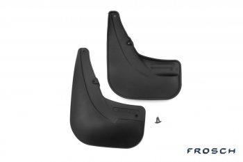 2 379 р. Брызговики Frosch (optimum, в пакете) Fiat Doblo 263 рестайлинг (2015-2022) (Задние)  с доставкой в г. Керчь. Увеличить фотографию 3