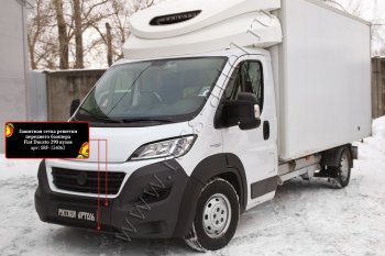2 729 р. Защитная сетка решетки переднего бампера RA  Fiat Ducato  290 (2014-2025)  с доставкой в г. Керчь. Увеличить фотографию 3