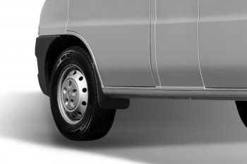 4 799 р. Брызговики передние (для установки с подкрылками) Frosch Fiat Ducato 250 (2006-2014)  с доставкой в г. Керчь. Увеличить фотографию 2