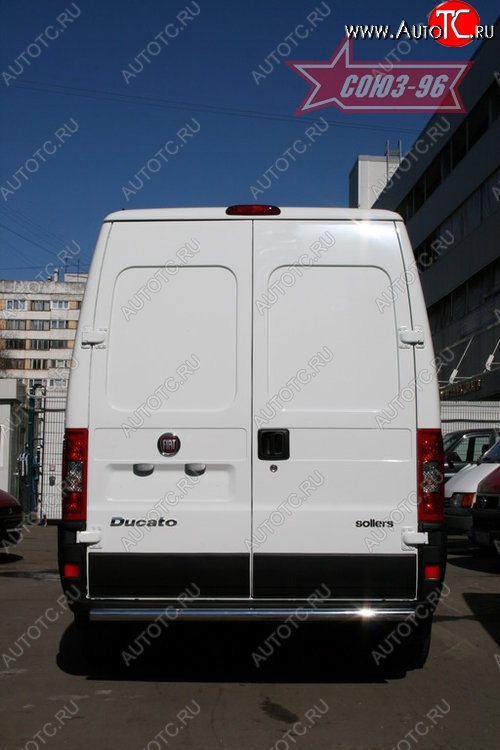 10 574 р. Защита заднего бампера Souz-96 (d42) Fiat Ducato 250 (2006-2014)  с доставкой в г. Керчь