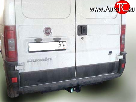 9 649 р. Фаркоп Лидер Плюс (до 2000 кг) Fiat Ducato 250 (2006-2014) (Без электропакета)  с доставкой в г. Керчь