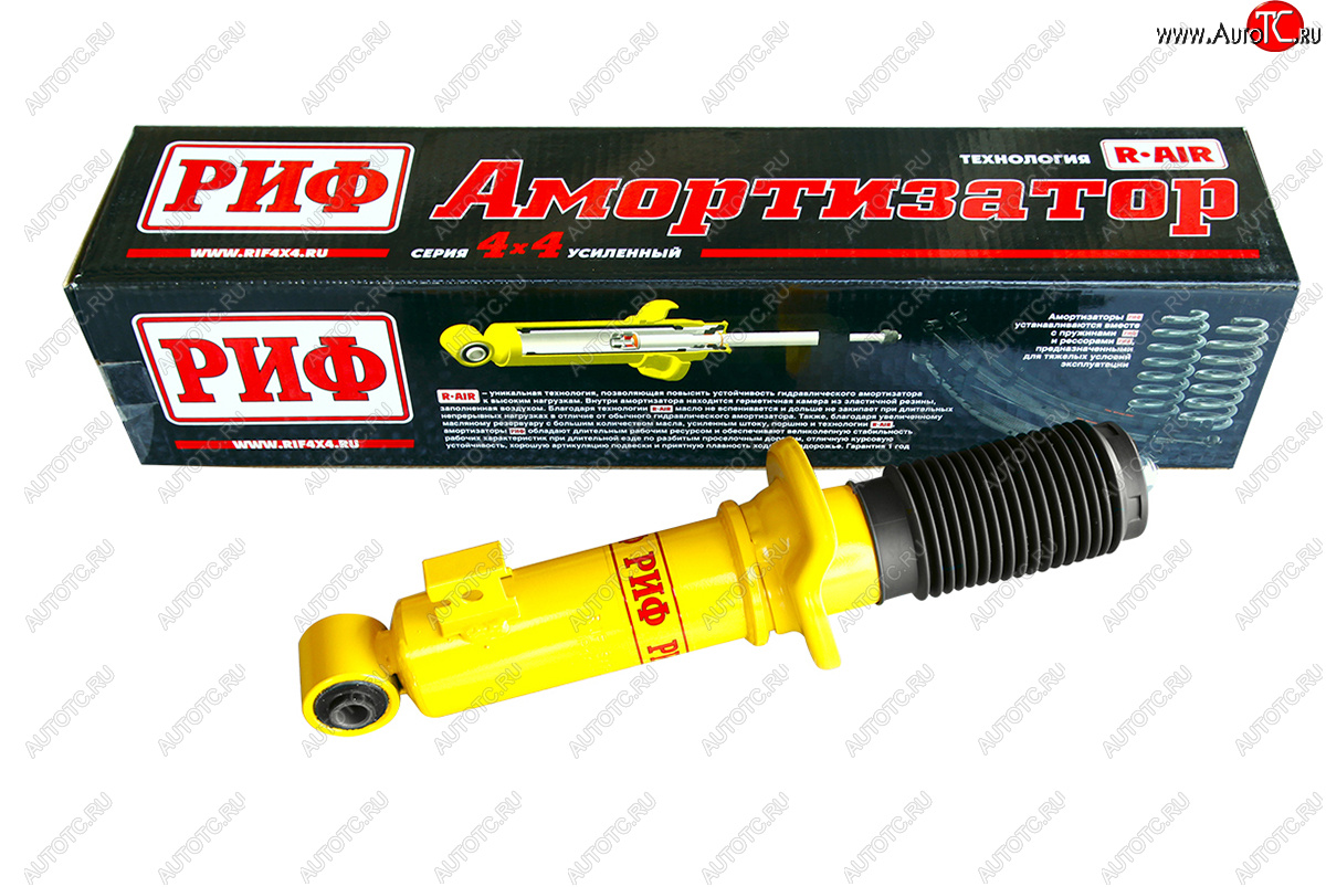 12 849 р. Амортизатор передний усиленный (лифт 40 мм, масляный) РИФ Mitsubishi Pajero Sport PB дорестайлинг (2008-2013)  с доставкой в г. Керчь