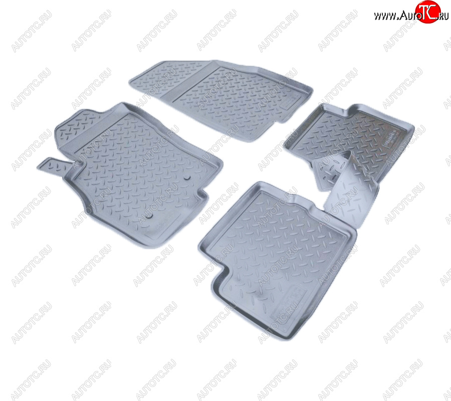 2 899 р. Коврики салона Norplast Unidec  Fiat Grande Punto (2005-2025) (Цвет: серый)  с доставкой в г. Керчь