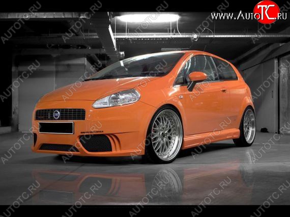 28 999 р. Передний бампер ST1 Fiat Grande Punto (2005-2012)  с доставкой в г. Керчь