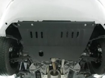 3 899 р. Защита картера двигателя и КПП (V-1,4) Alfeco Fiat Linea (2007-2016) (Сталь 2 мм)  с доставкой в г. Керчь. Увеличить фотографию 2