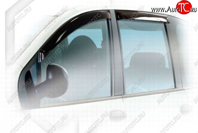 1 999 р. Дефлектора окон CA-Plastiс  Fiat Multipla (1998-2010) (Classic полупрозрачный, Без хром.молдинга)  с доставкой в г. Керчь