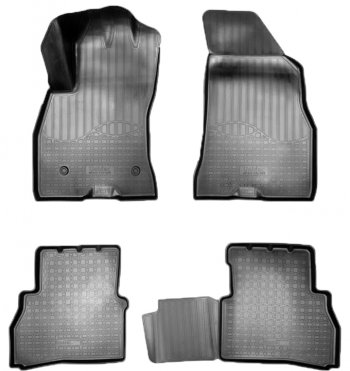 Коврики салонные Noplast (3D) Fiat Panda 3 319 (2012-2025)