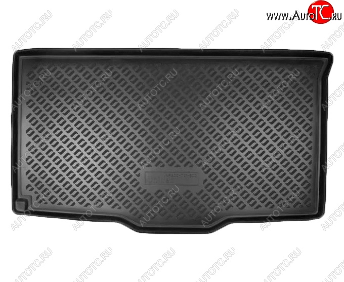 1 649 р. Коврик в багажник Norplast  Fiat Panda  3 319 (2012-2025) (Черный)  с доставкой в г. Керчь
