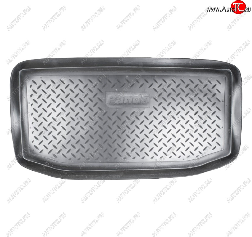 1 429 р. Коврик в багажник Norplast Unidec  Fiat Panda  2 169 (2003-2011), Great Wall Peri (2007-2010) (Цвет: черный)  с доставкой в г. Керчь