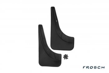 4 799 р. Брызговики Frosch (optimum, в коробке) Fiat Punto 199 хэтчбэк 5 дв. дорестайлинг (2005-2012) (Задние)  с доставкой в г. Керчь. Увеличить фотографию 3