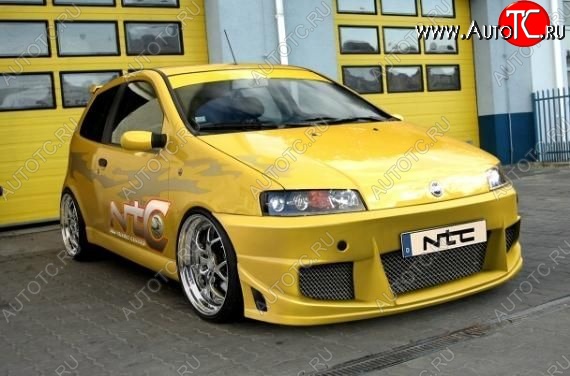 26 999 р. Передний бампер NTC Fiat Punto 188 хэтчбэк 3 дв. дорестайлинг (1999-2003)  с доставкой в г. Керчь