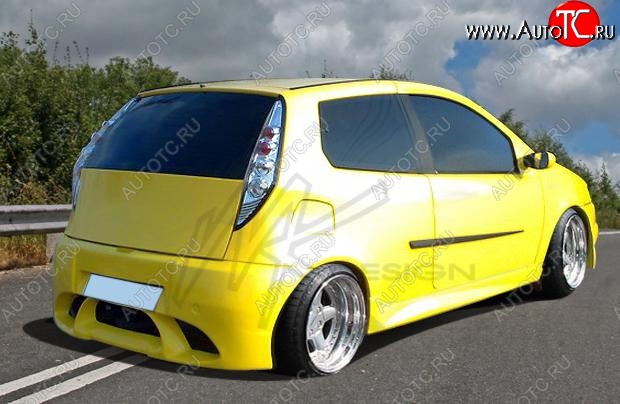 26 999 р. Задний бампер WK Fiat Punto 188 хэтчбэк 3 дв. рестайлинг (2003-2007)  с доставкой в г. Керчь