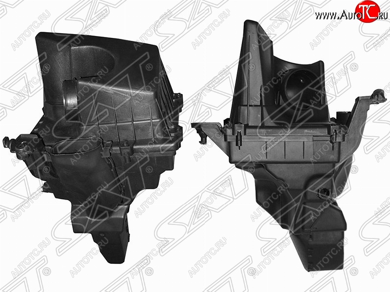 2 679 р. Корпус воздушного фильтра SAT (под прямоуг. фильтр)  Ford C-max  Mk1 - Focus  2  с доставкой в г. Керчь
