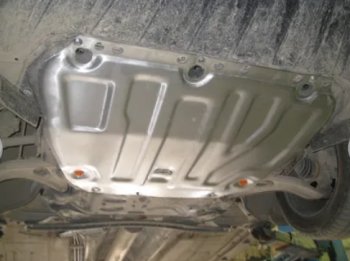 11 199 р. Защита картера двигателя и КПП Alfeco  Ford C-max  Mk1 (2003-2010) доресталинг, рестайлинг (Алюминий 3 мм)  с доставкой в г. Керчь. Увеличить фотографию 2