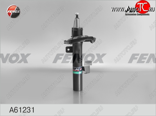 1 989 р. Правый амортизатор передний (газ/масло) (1.8-2.0) FENOX Ford C-max Mk1 рестайлинг (2007-2010)  с доставкой в г. Керчь