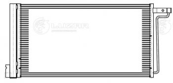 12 199 р. Радиатор кондиционера LUZAR (1.6i / 2.0i) Ford Focus 3 седан рестайлинг (2014-2019)  с доставкой в г. Керчь. Увеличить фотографию 3