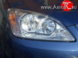 134 р. Прозрачная защита передних фар NovLine Ford C-max Mk1 рестайлинг (2007-2010)  с доставкой в г. Керчь