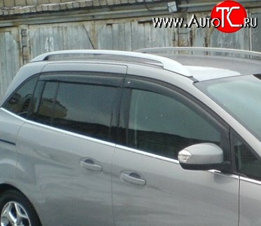 999 р. Комплект дефлекторов окон (ветровиков) 4 шт. Grand Russtal Ford C-max Mk2 дорестайлинг (2010-2015)  с доставкой в г. Керчь