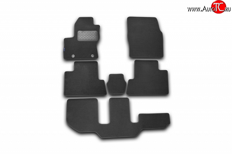 116 р. Коврики в салон Element 6 шт. (текстиль) Ford C-max Mk2 дорестайлинг (2010-2015)  с доставкой в г. Керчь