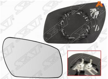 Правое полотно зеркала SAT (сферическое, с обогревом) Ford Focus 2 хэтчбэк 3 дв. дорестайлинг (2004-2007)
