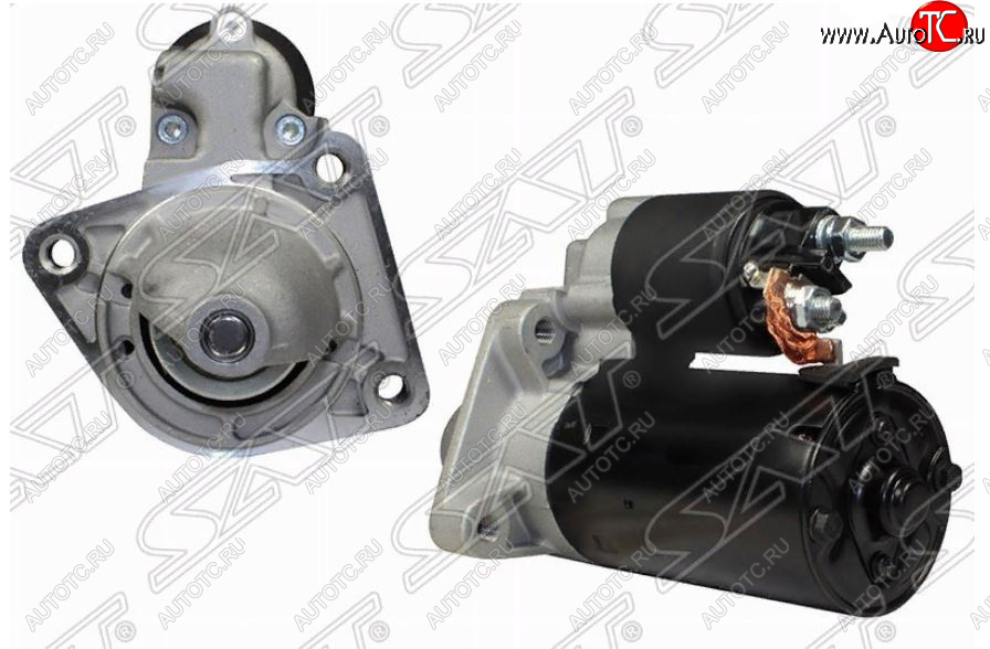 5 899 р. Стартер SAT (1.4/1.6, 12V 1.4кBT, HWDA/HWDB/SHDA Z=10) Ford Focus 2  седан дорестайлинг (2004-2008)  с доставкой в г. Керчь