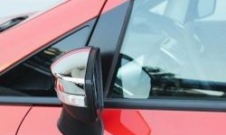 4 199 р. Накладки на зеркала СТ Ford EcoSport дорестайлинг (2013-2019) (Неокрашенные)  с доставкой в г. Керчь. Увеличить фотографию 2