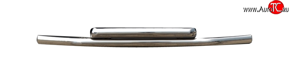 18 399 р. Защита переднего бампера (2 трубыØ76 и 63 мм, нержавейка) Russtal Ford EcoSport дорестайлинг (2013-2019)  с доставкой в г. Керчь