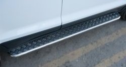 Широкая защита порогов SLITKOFF Ford EcoSport дорестайлинг (2013-2019)