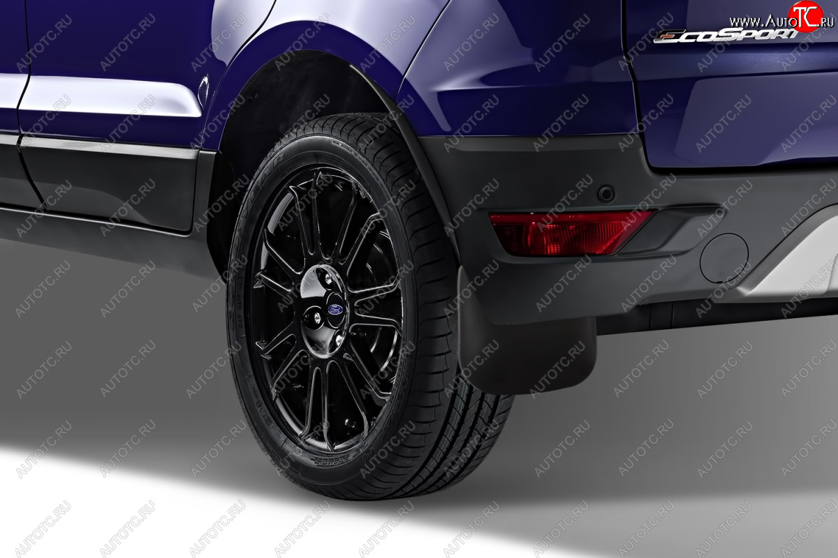 329 р. Брызговики Frosch (optimum, в коробке) Ford EcoSport дорестайлинг (2013-2019) (Задние)  с доставкой в г. Керчь