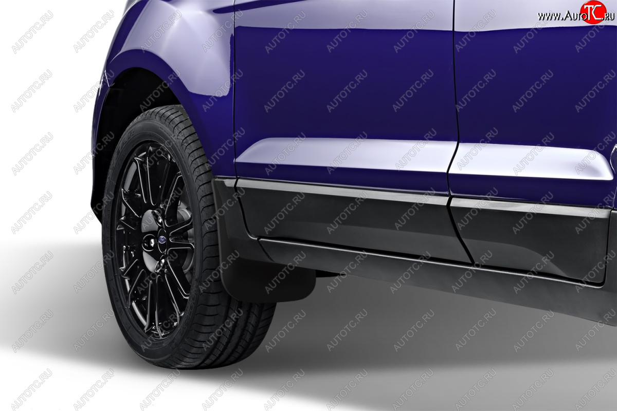 2 699 р. Брызговики Frosch (optimum, в коробке) Ford EcoSport дорестайлинг (2013-2019) (Передние)  с доставкой в г. Керчь