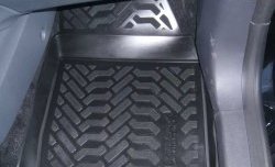 1 579 р. Коврики в салон Aileron (полиуретан)  Ford EcoSport (2013-2019) дорестайлинг  с доставкой в г. Керчь. Увеличить фотографию 2