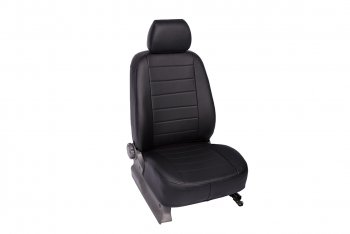 Чехлы Seintex (экокожа) Ford EcoSport (2013-2019) дорестайлинг (черный)