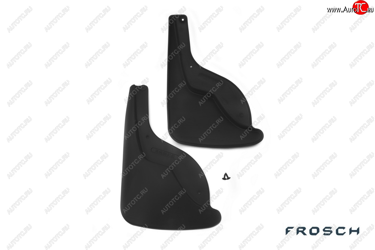 2 379 р. Брызговики Frosch (optimum, в пакете) Ford Edge U387 рестайлинг (2011-2015) (Передние)  с доставкой в г. Керчь