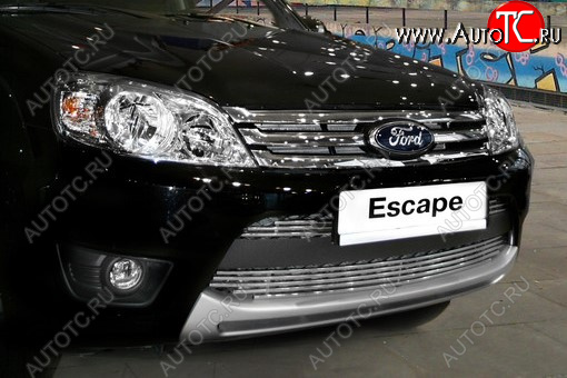 2 249 р. Декоративный элемент воздухозаборника Souz96 Ford Escape 2 (2008-2012)  с доставкой в г. Керчь