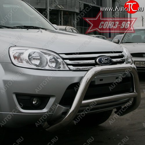 18 269 р. Защита переднего бампера Souz-96 (d76) Ford Escape 2 (2008-2012)  с доставкой в г. Керчь