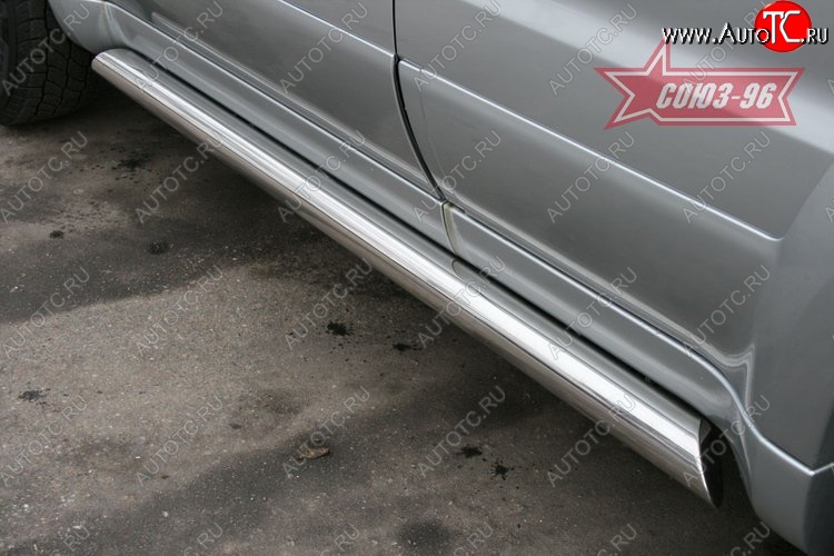 16 379 р. Защита порогов Souz-96 (d76) Ford Escape 2 (2008-2012)  с доставкой в г. Керчь