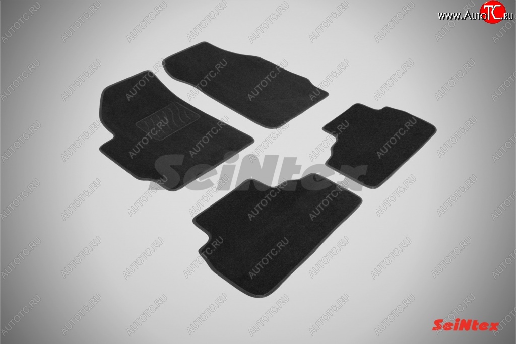 2 999 р. Износостойкие коврики в салон SeiNtex Premium LUX 4 шт. (ворсовые)  Ford Escape  2 (2008-2012)  с доставкой в г. Керчь