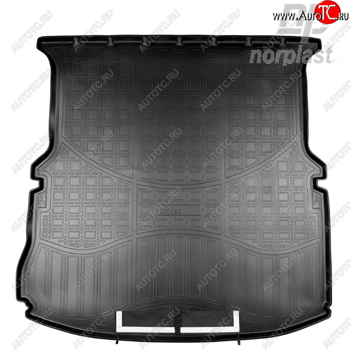 3 399 р. Коврик багажника Norplast (сложенный 3 ряд)  Ford Explorer  U502 (2010-2019) дорестайлинг, 1-ый рестайлинг, 5 дв., 2-ой рестайлинг, 5 дв. (Черный, с погрузочным ковриком (фартуком))  с доставкой в г. Керчь