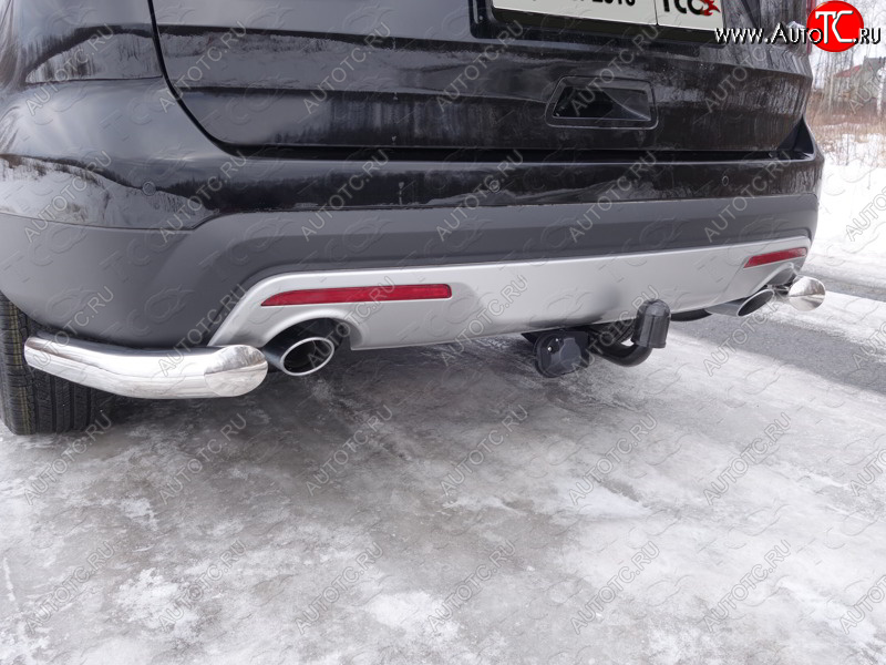 12 699 р. Фаркоп (тягово-сцепное устройство) TCC  Ford Explorer  U502 (2015-2019) 1-ый рестайлинг, 5 дв., 2-ой рестайлинг, 5 дв. (Оцинкованный, шар A )  с доставкой в г. Керчь