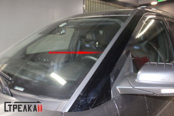 Водостоки (дефлектора) лобового стекла Стрелка 11 Ford Explorer U625 5 дв. (2019-2025)