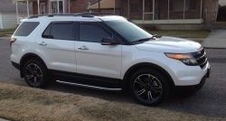 10 899 р. Пороги Original Design Ford Explorer U502 дорестайлинг (2010-2016)  с доставкой в г. Керчь. Увеличить фотографию 2