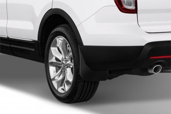 1 249 р. Брызговики задние Frosh Optimum Ford Explorer U502 дорестайлинг (2010-2016) (В пакете)  с доставкой в г. Керчь. Увеличить фотографию 2