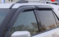 Комплект дефлекторов окон (ветровиков) 4 шт. Russtal Ford Explorer U502 дорестайлинг (2010-2016)