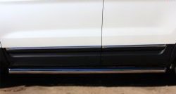 19 999 р. Защита порогов из круглой трубы диаметром 63 мм SLITKOFF Ford Explorer U502 дорестайлинг (2010-2016)  с доставкой в г. Керчь. Увеличить фотографию 2